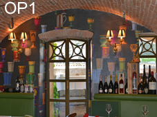 Nuova caffetteria Angolo dolce di Magagna Patrizia
ideato da Patrizia e realizzato da RB-paralumi (2013)